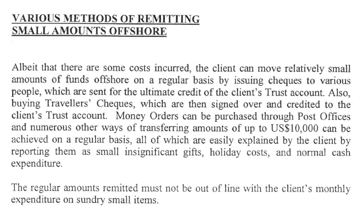 Screenshot from 'the 11 ways' memo